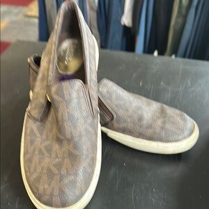 Michael Kors women's Brown Slip-On Shoes